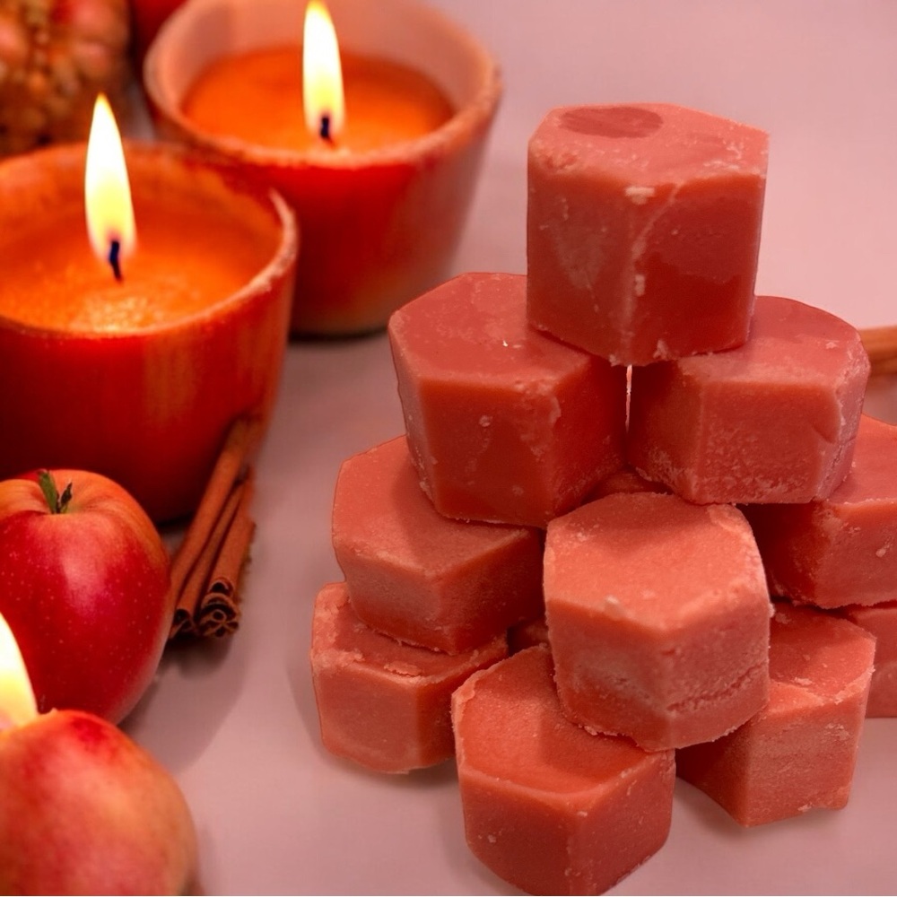 Wax Melts by Chef Jamie Handcrafted Cinnamon Apple Pe  Soy 12 pieces